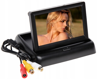 SKŁADANY MONITOR SAMOCHODOWY TFT-4.3/CAR-2 4.3 "