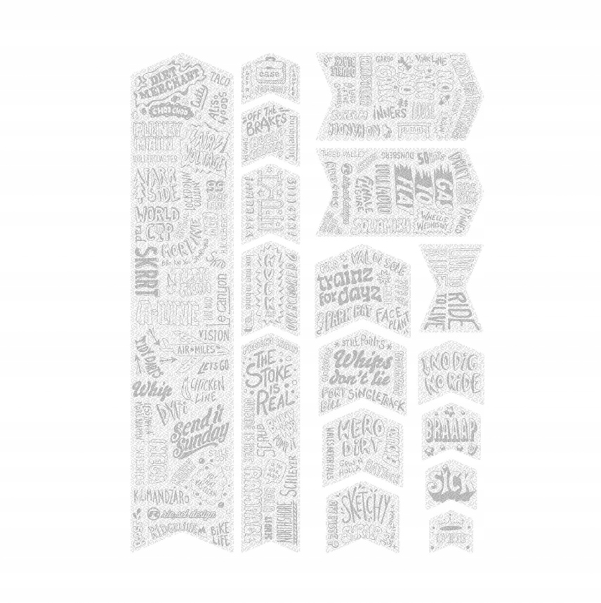 Kryt rámu Fólie Riesel Design frame: guard Slang White
