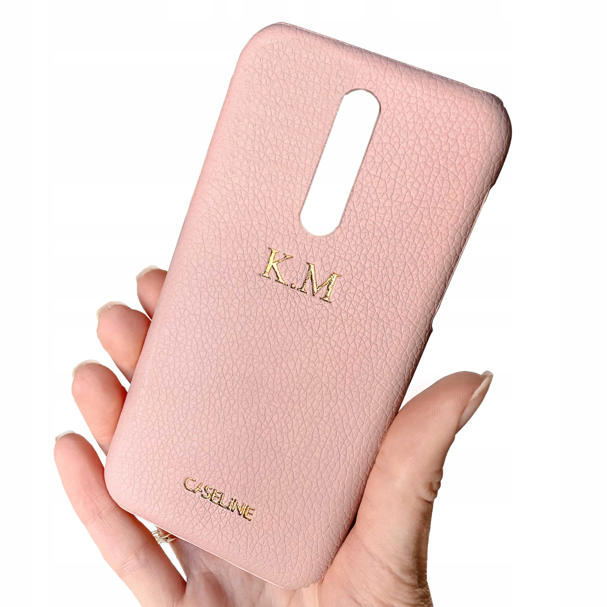 

Etui Monogram do Redmi MI9T / MI9T Pro róż +Szkło