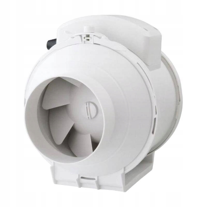 Ventilátor diagonální potrubní Dvp Hide 125 S, Haco
