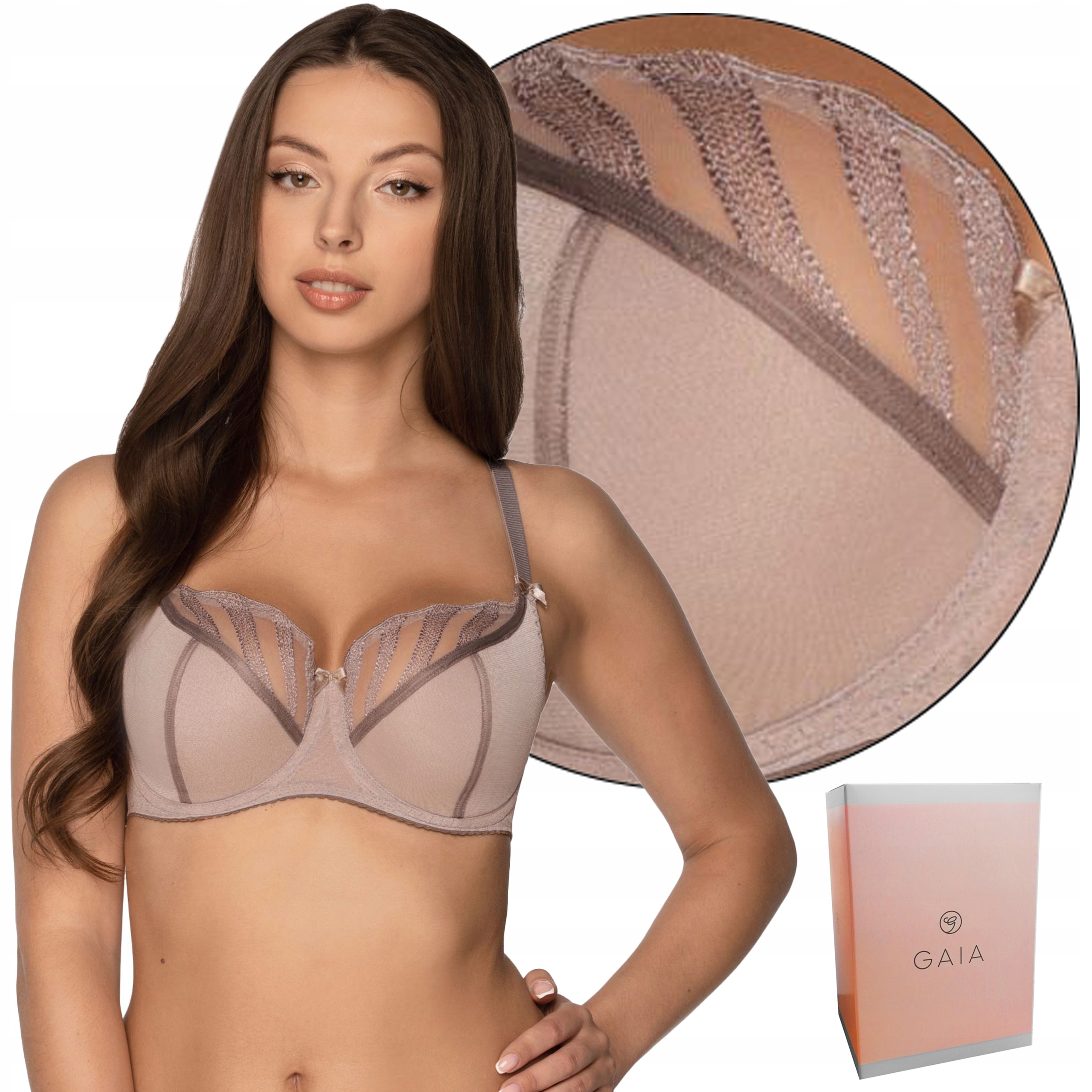 

Biustonosz półusztywniany Gaia 1171 Dolores, 80G