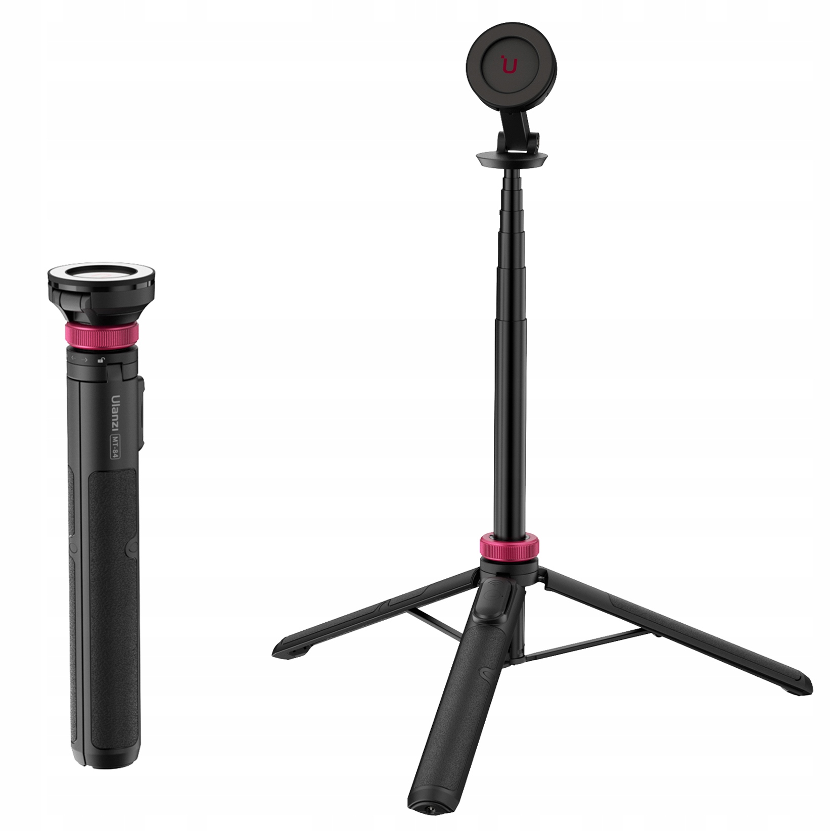 ULANZI MT-84 Magnetyczny Selfie Stick 153cm Statyw Telefonu iPhone — miniatura 15