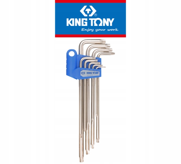 

zestaw kluczy Torx długie T10-T50 9cz. King Tony