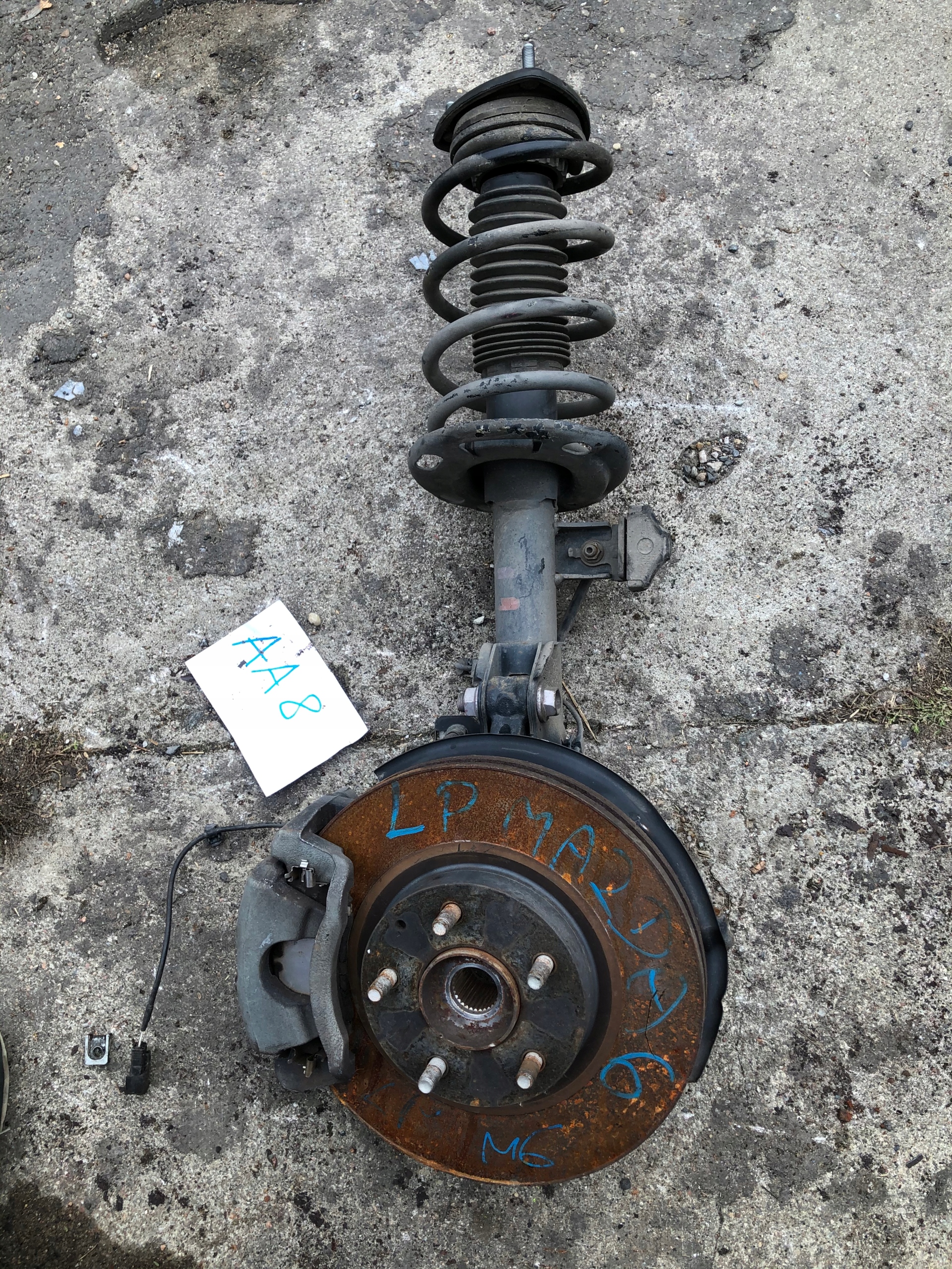 mazda 6 GJ 2.2d поворотный кулак, цапфа левый перед 16R