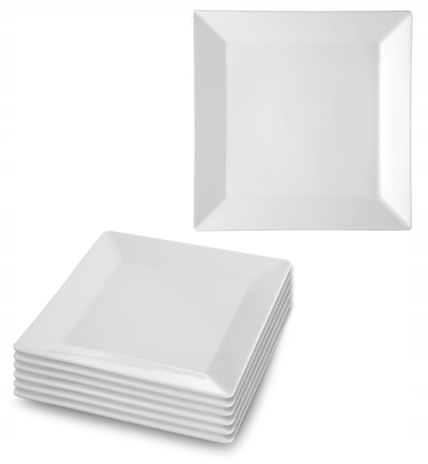 LUBIANA CLASSIC 6x TALERZ DESEROWY DO CIASTA 13 CM LUZ