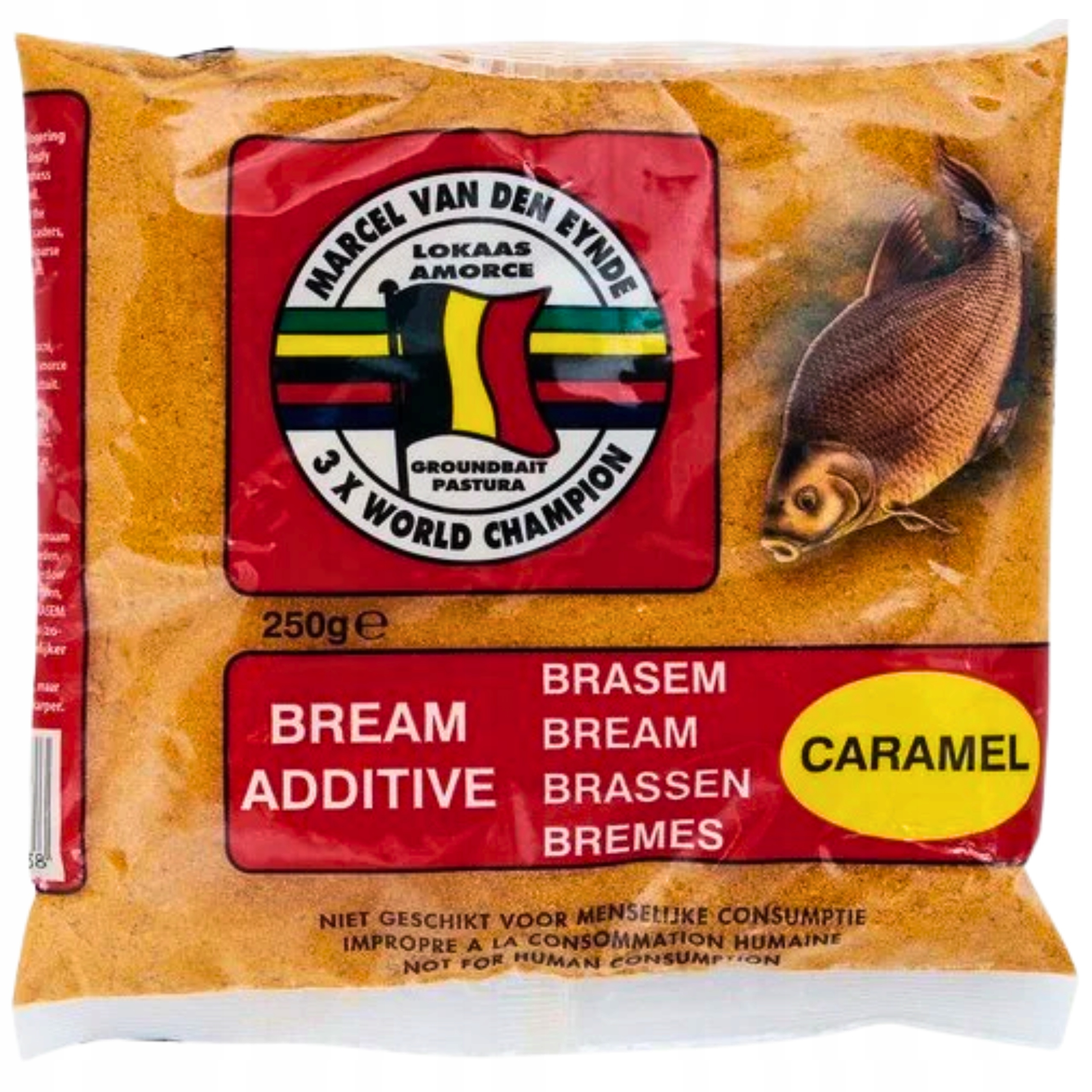Atraktor Zanętowy Marcel Van Den Eynde – Bream Brasem Caramel 250g Leszcz