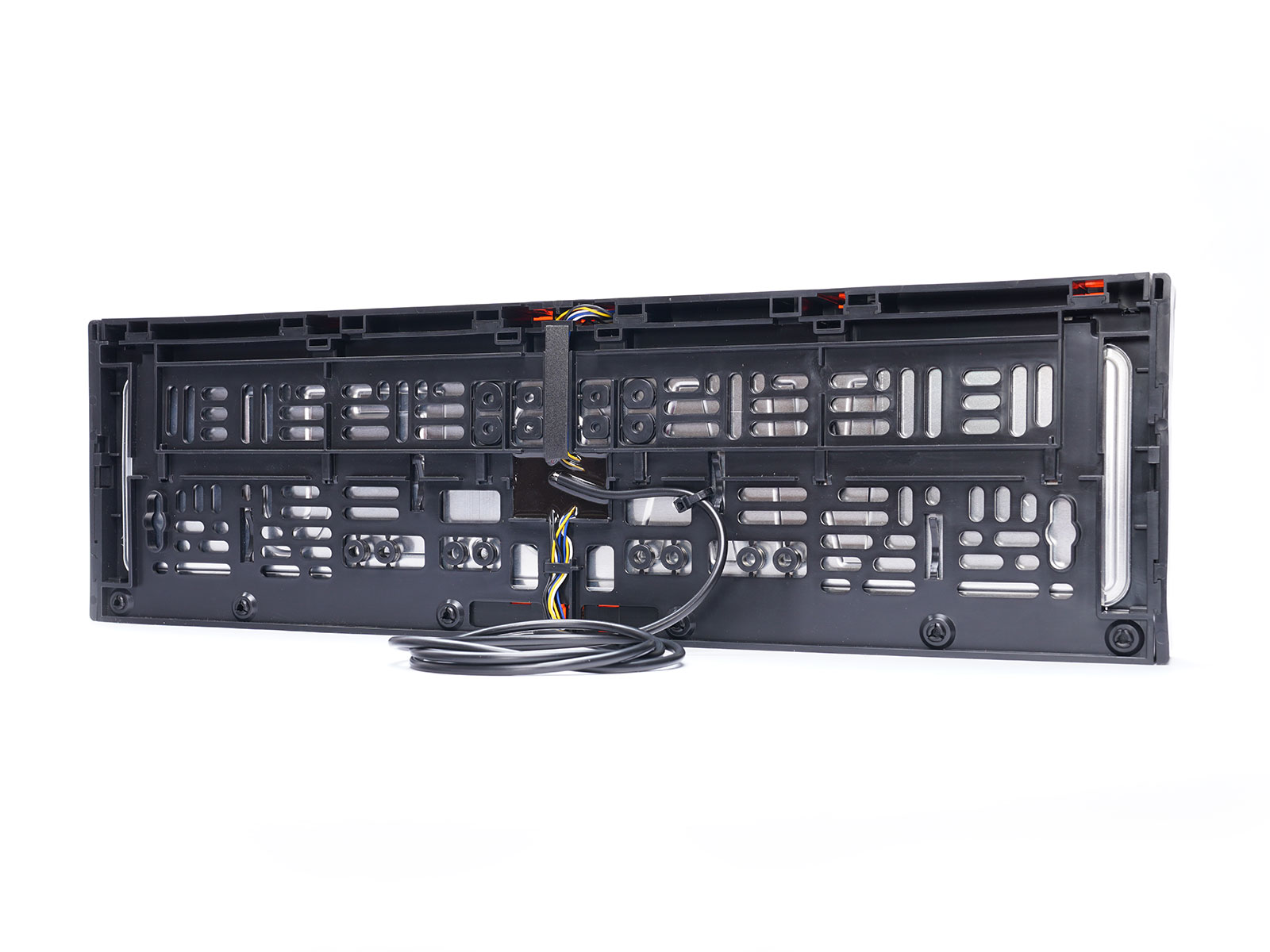 RAMKA TABLICY REJESTRACYJNEJ Z DWUPOZIOMOWYM ŚWIATŁEM STROBOSKOPOWYM WAŚ Producent WAŚ