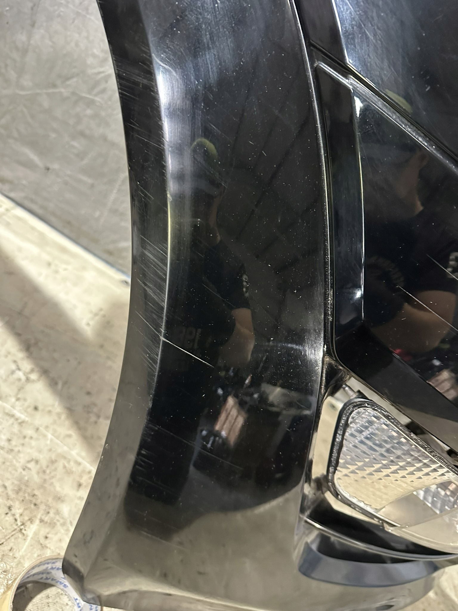 fender right front SMART FOR FOUR 454 2005R. black