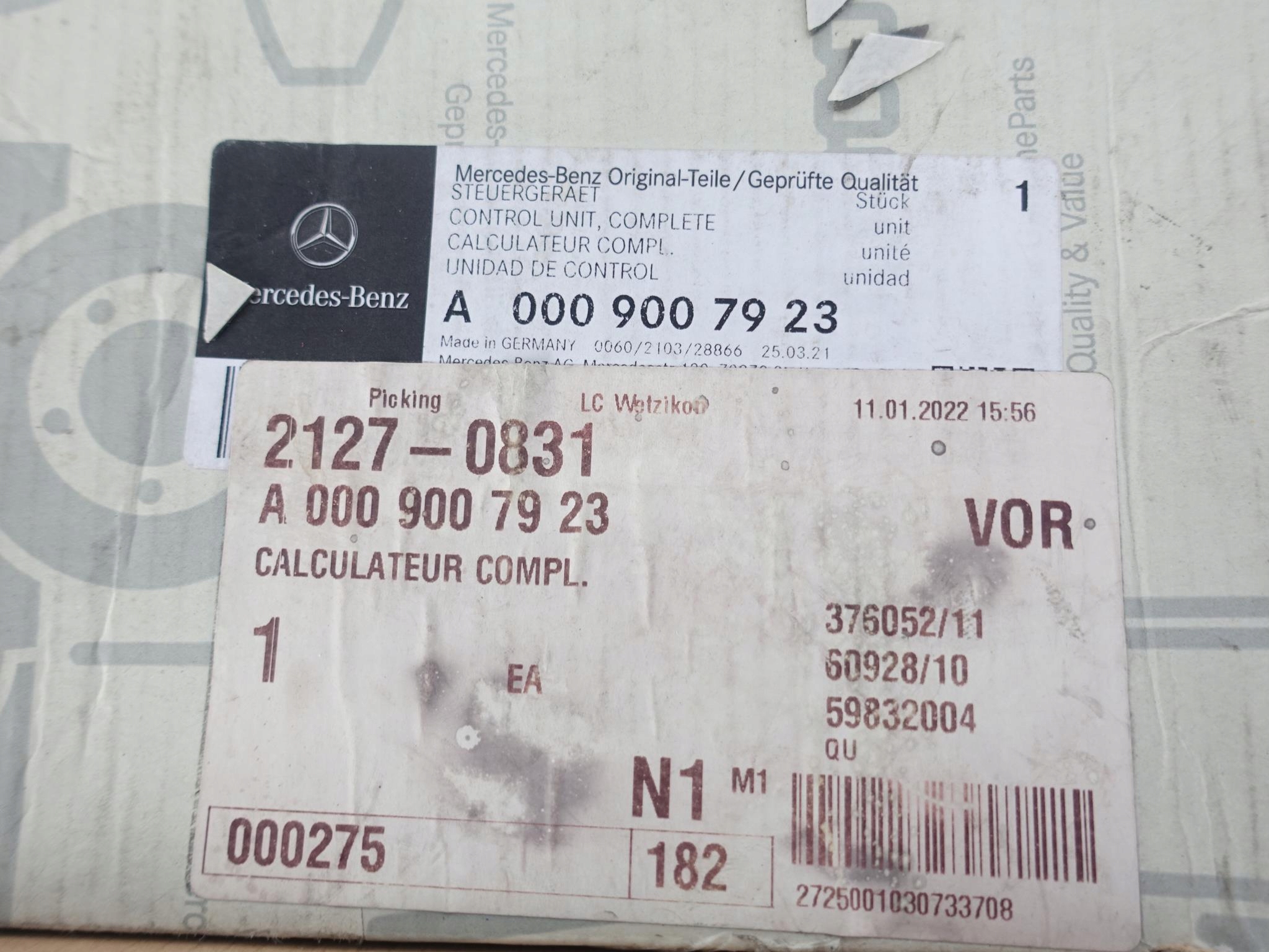 MERCEDES GLC W213 GLE W205 RADAR sensor DISTRONIC