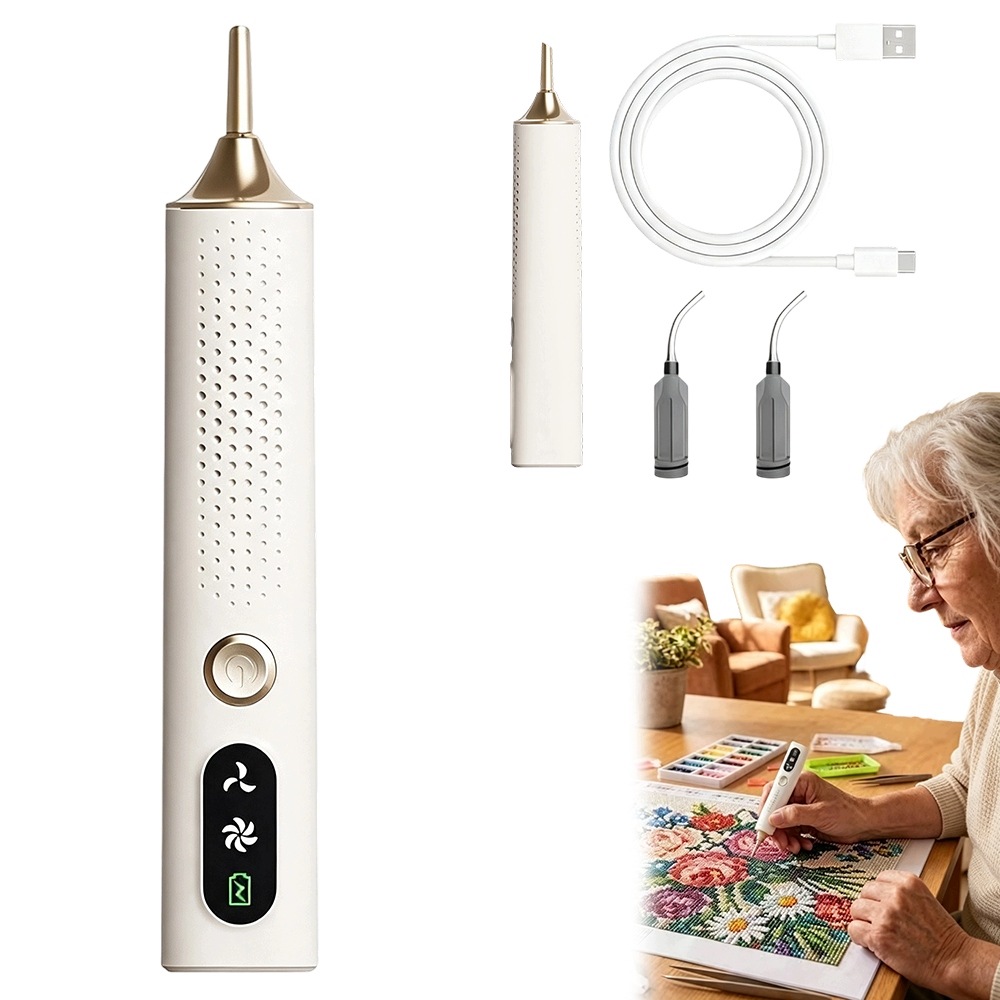 Elektrický Propiska pro diamantovou mozaiku Automatické nabírání 500 mAh