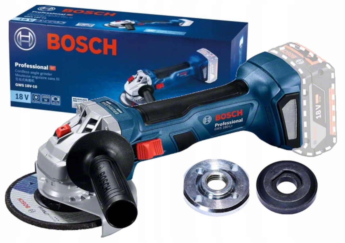 

Szlifierka Kątowa Gws 180-LI 06019H9020 Bosch