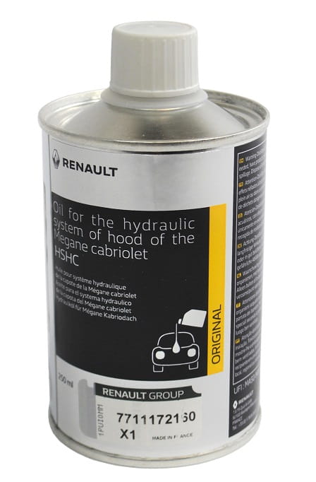 Olej HSHC otwieranego dachu hydraulicznego RENAULT MEGANE CC CABRIO 2 3 OE