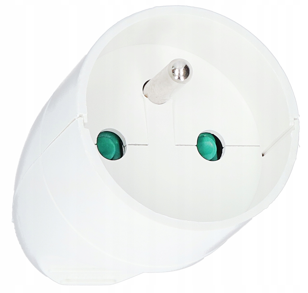 Przedłużacz pojedynczy z uziemieniem 2m biały Marka Jonex