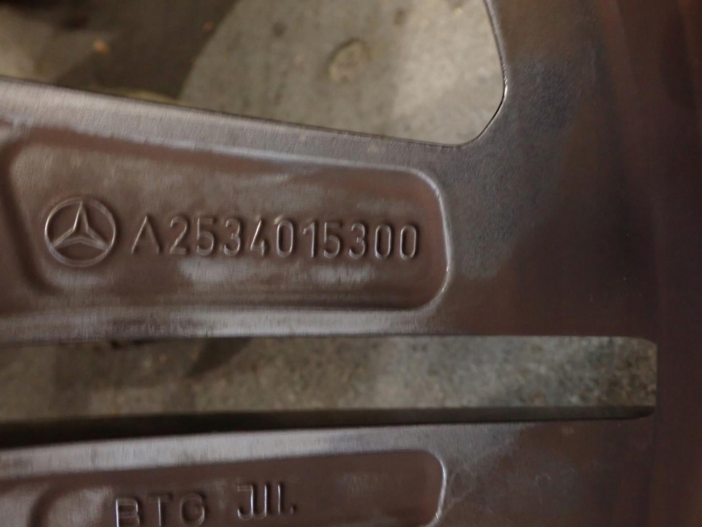 disk disk MERCEDES W253 5x112 ET38 8J 19" A2534015300