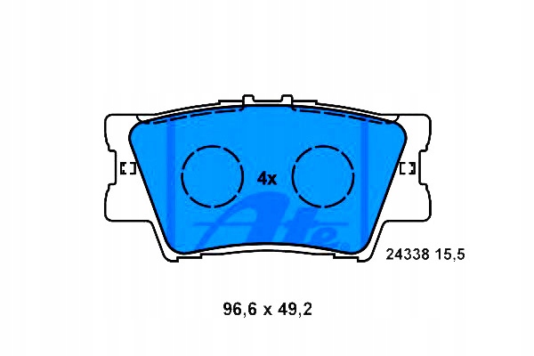 Ate Kostky Ham. Toyota Zadní Camry/rav 4 III 2,0-3,5 Asistent řidiče #28