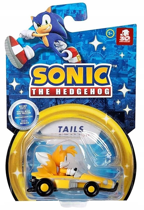 

Sonic The Hedgehog Metalowy Pojazd Tails 40920