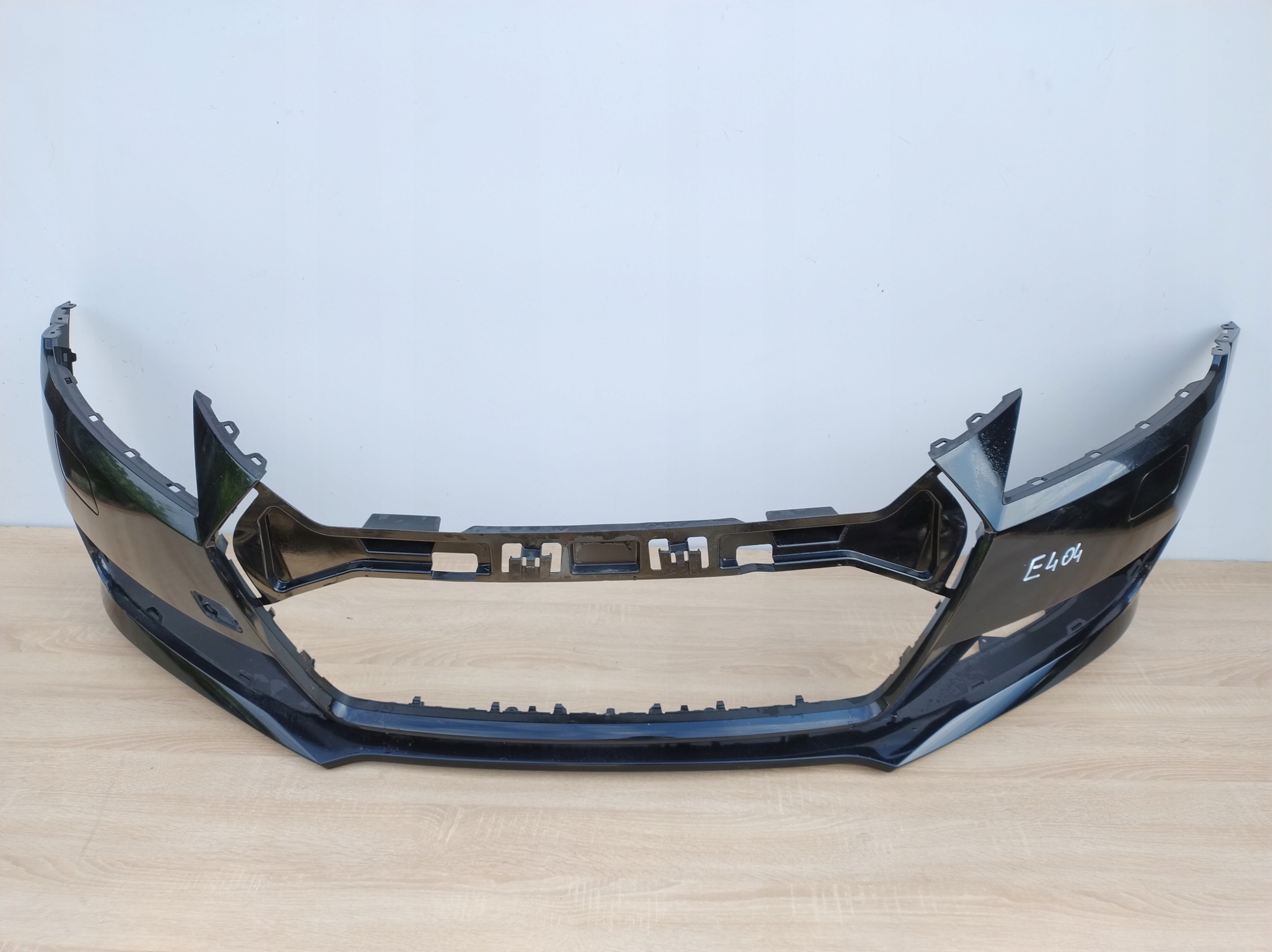 AUDI TT 8S 14-18 ROK bumper front black + DEKIELKI 8S0807437 E404