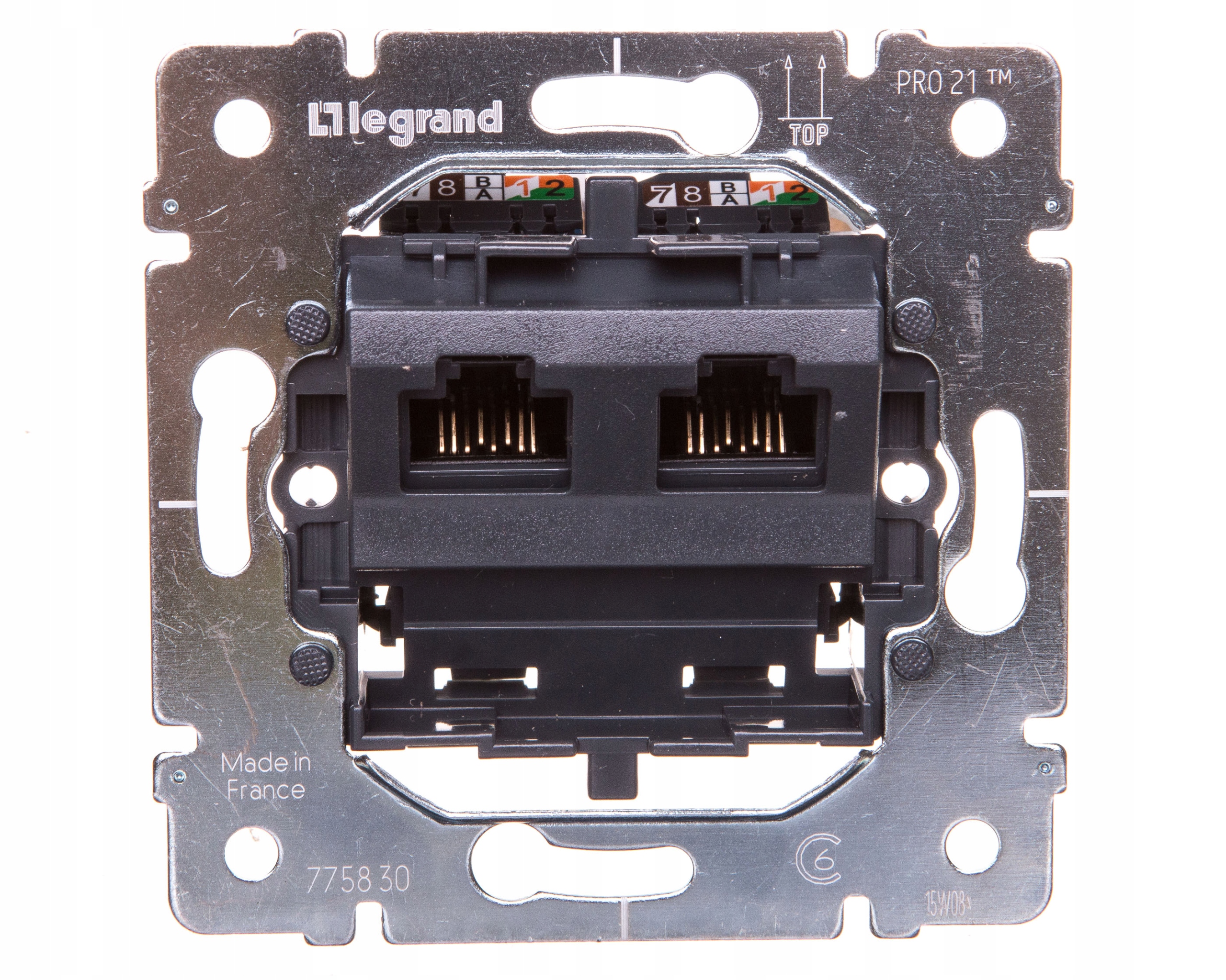 

Sistena life Gniazdo komputerowe podwójne RJ45 775