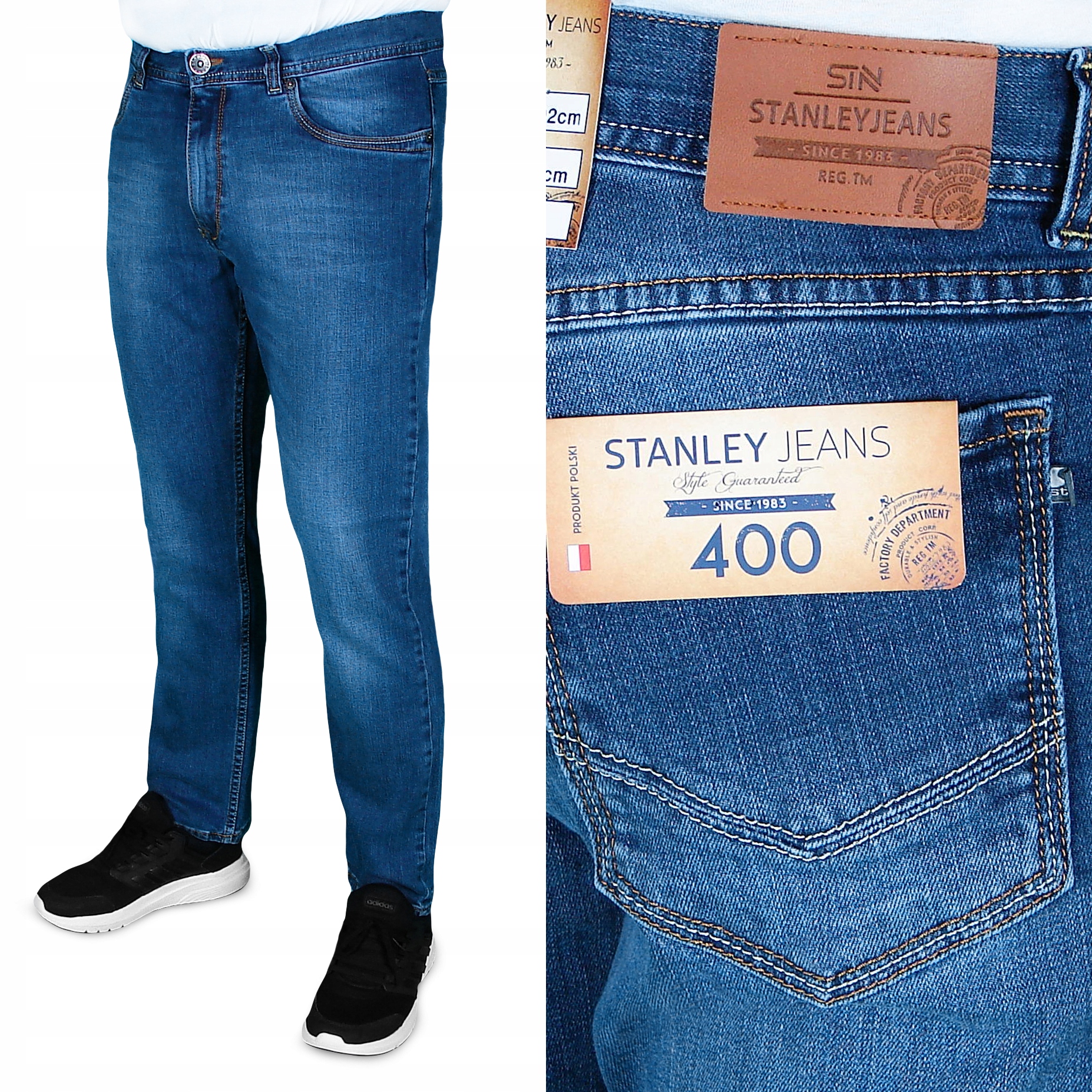 SPODNIE MĘSKIE STANLEY 400/152 W39 L32 W104 cm • Cena, Opinie