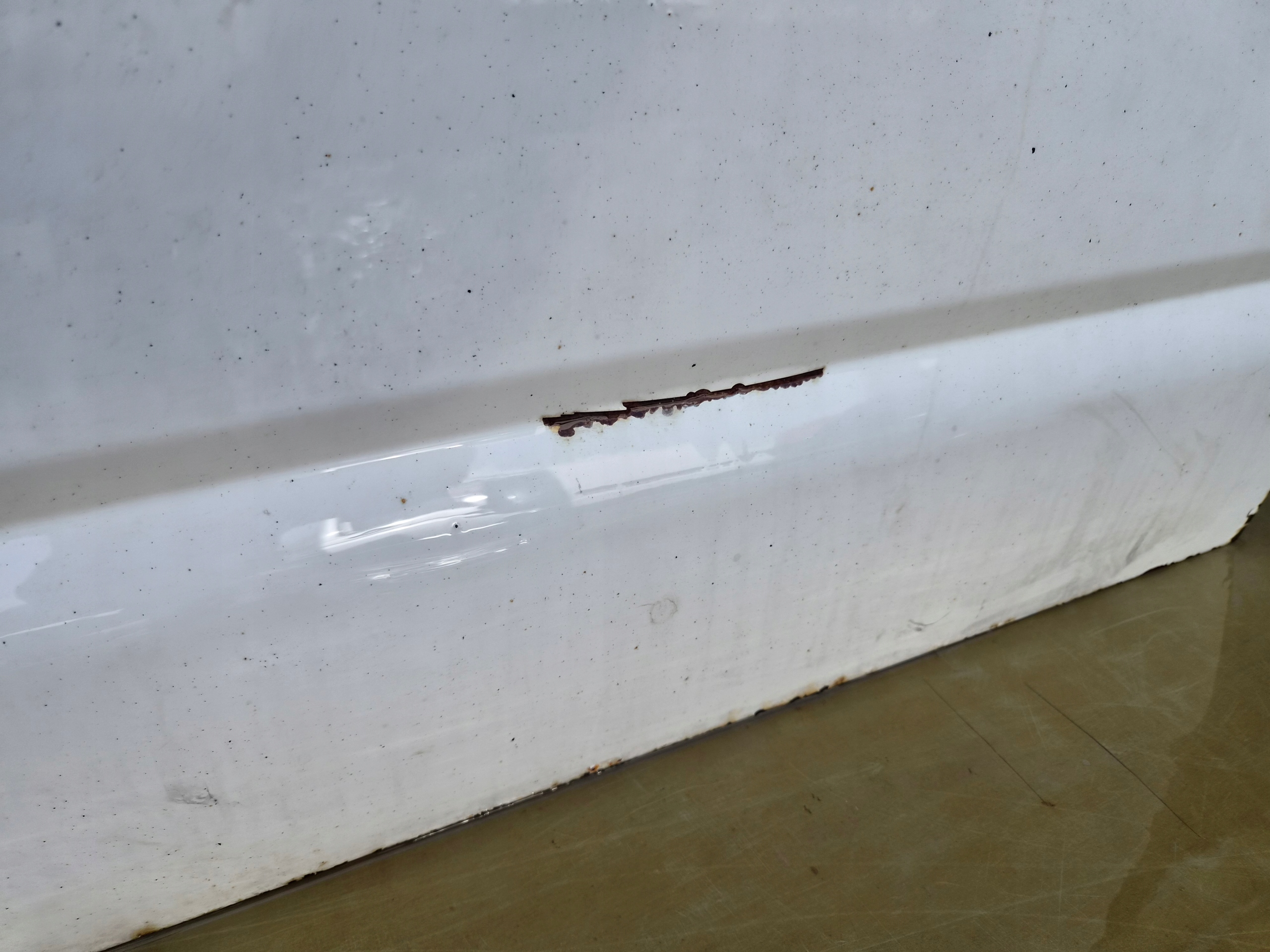 door front left VW T5 T5 LIFT front kierowca/ driver´s biale