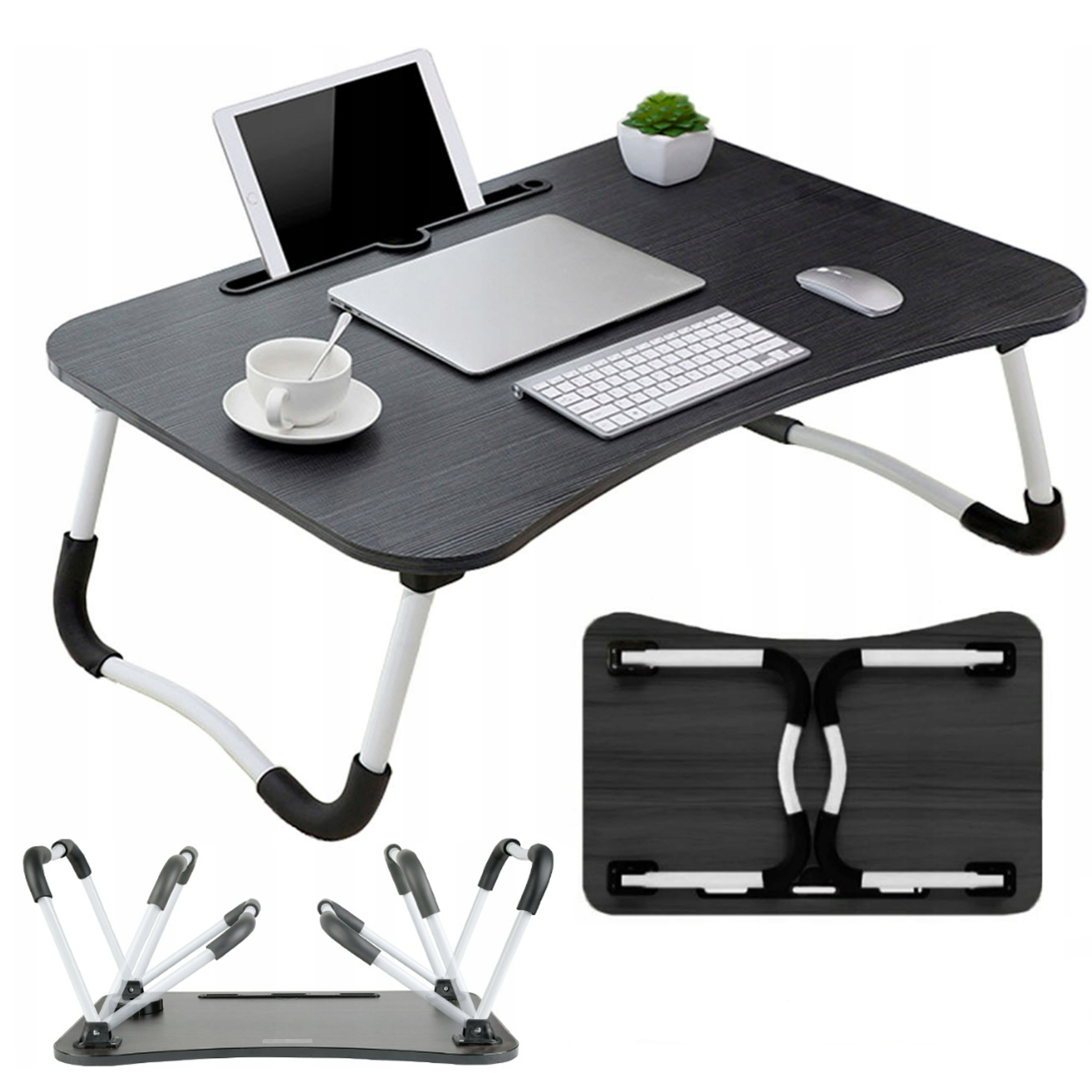 SKŁADANY STOLIK POD LAPTOPA DO ŁÓŻKA PODSTAWKA MINI BIURKO