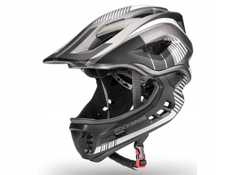 Kask rowerowy Rockbros TT-32SBTG-M Szary dla Dzieci (rozmiar M)