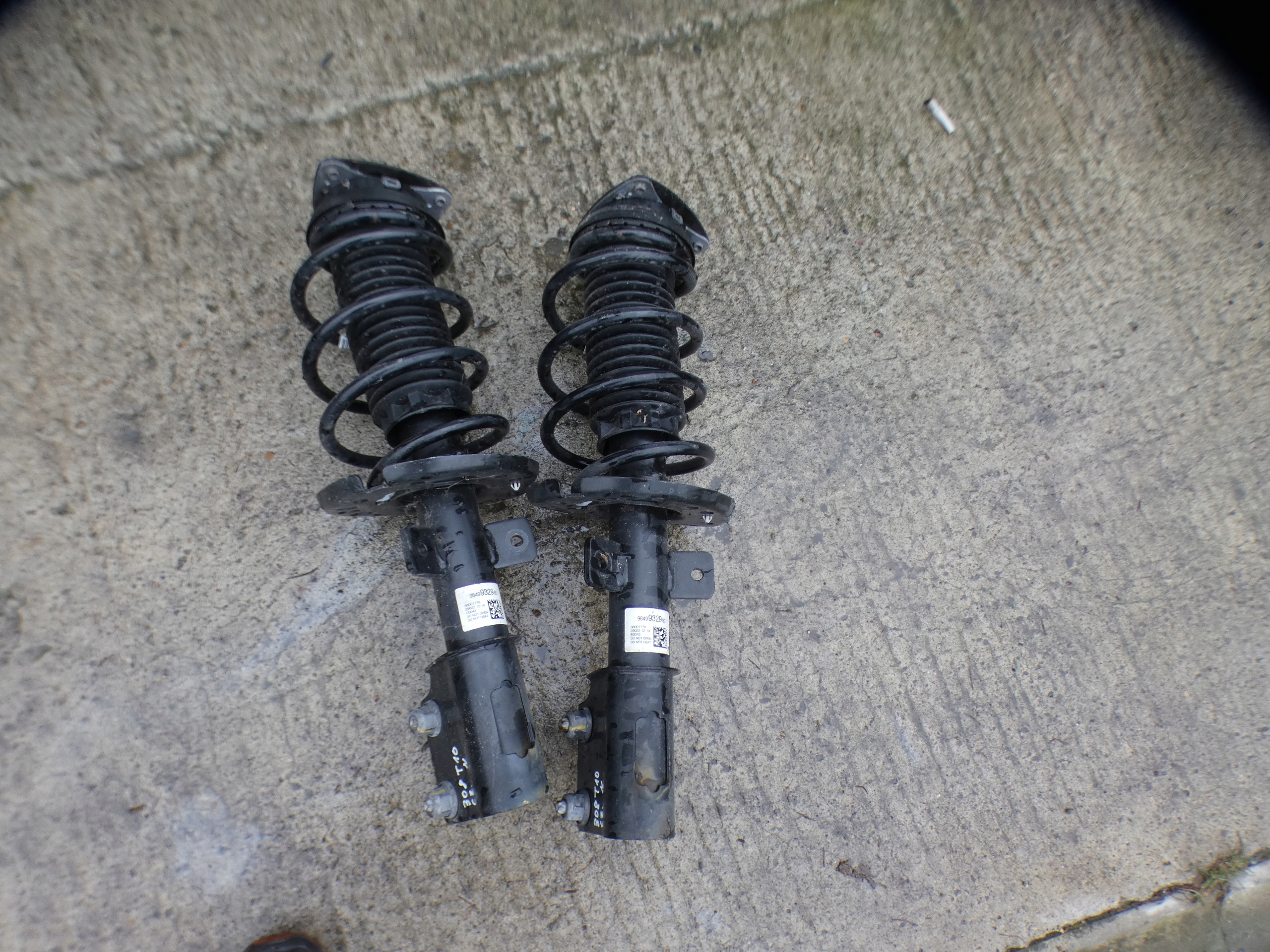 shock absorber amor front right left PEUGEOT 308T10