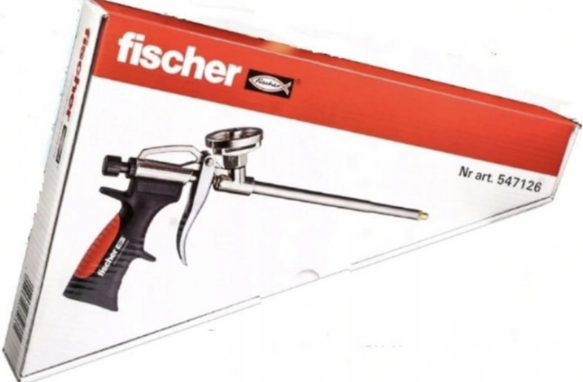 FISCHER SOLIDNY PISTOLET DO PIANY PIANKI MONTAŻOWEJ PUP