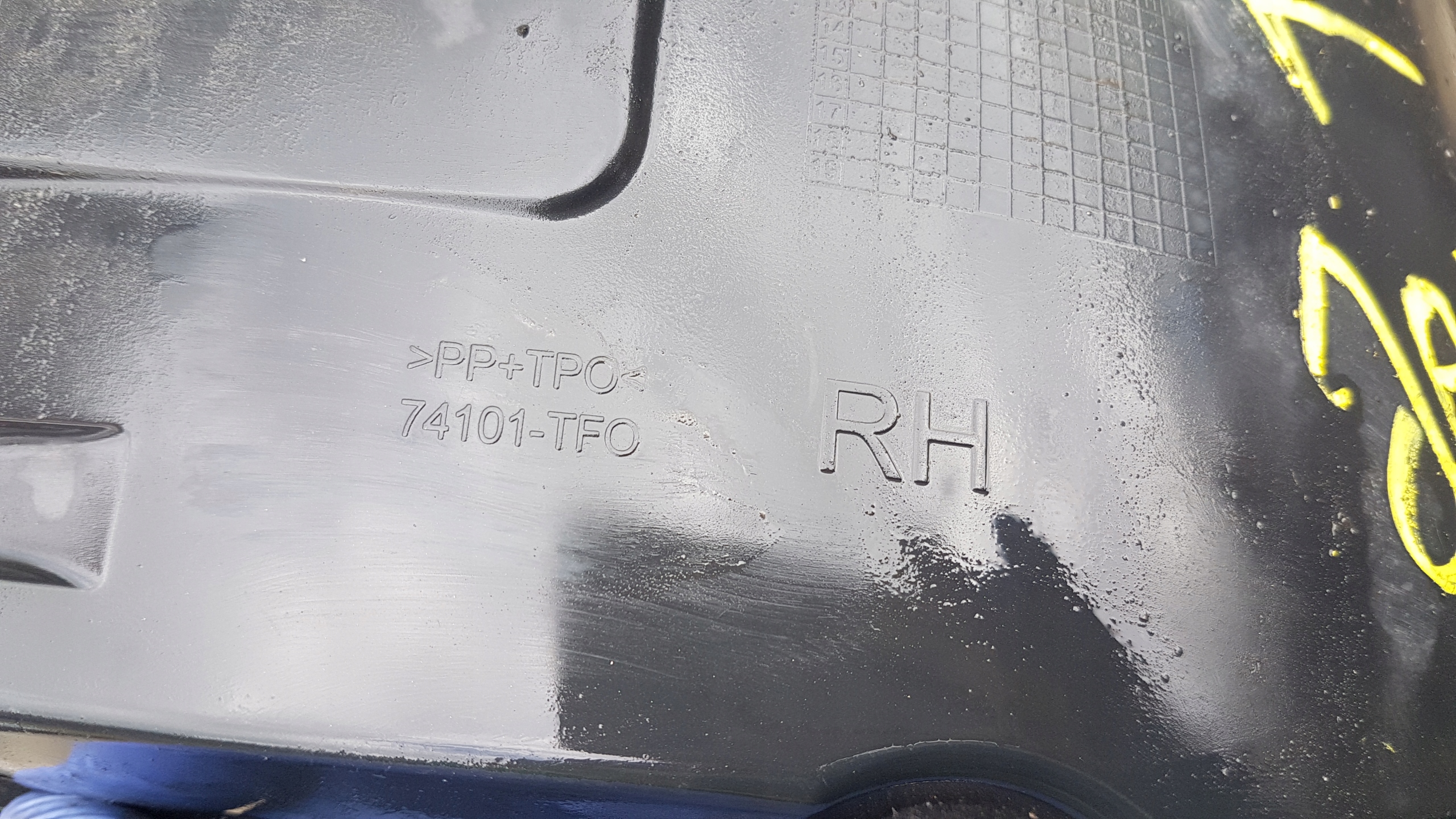 mudguard right front HONDA JAZZ 11-14 LIFT