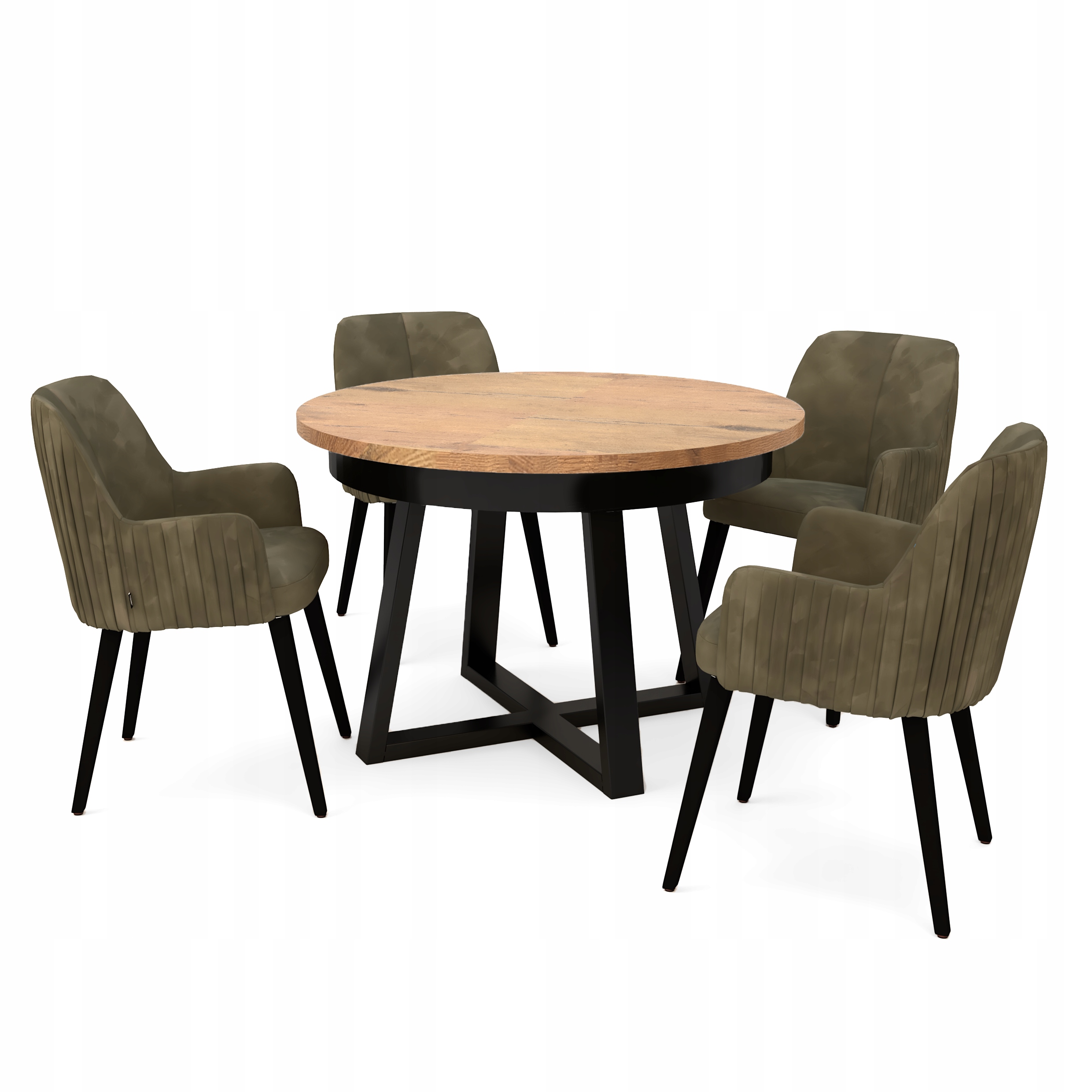 

Stół kuchenny rozkładany loft 100/180 Dąb Craft