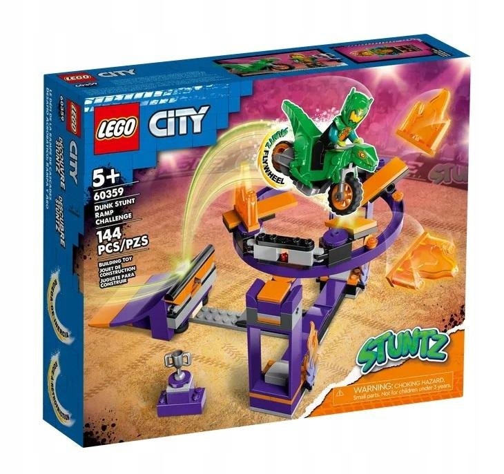 Lego City 60359 Wyzwanie kaskaderskie rampa...