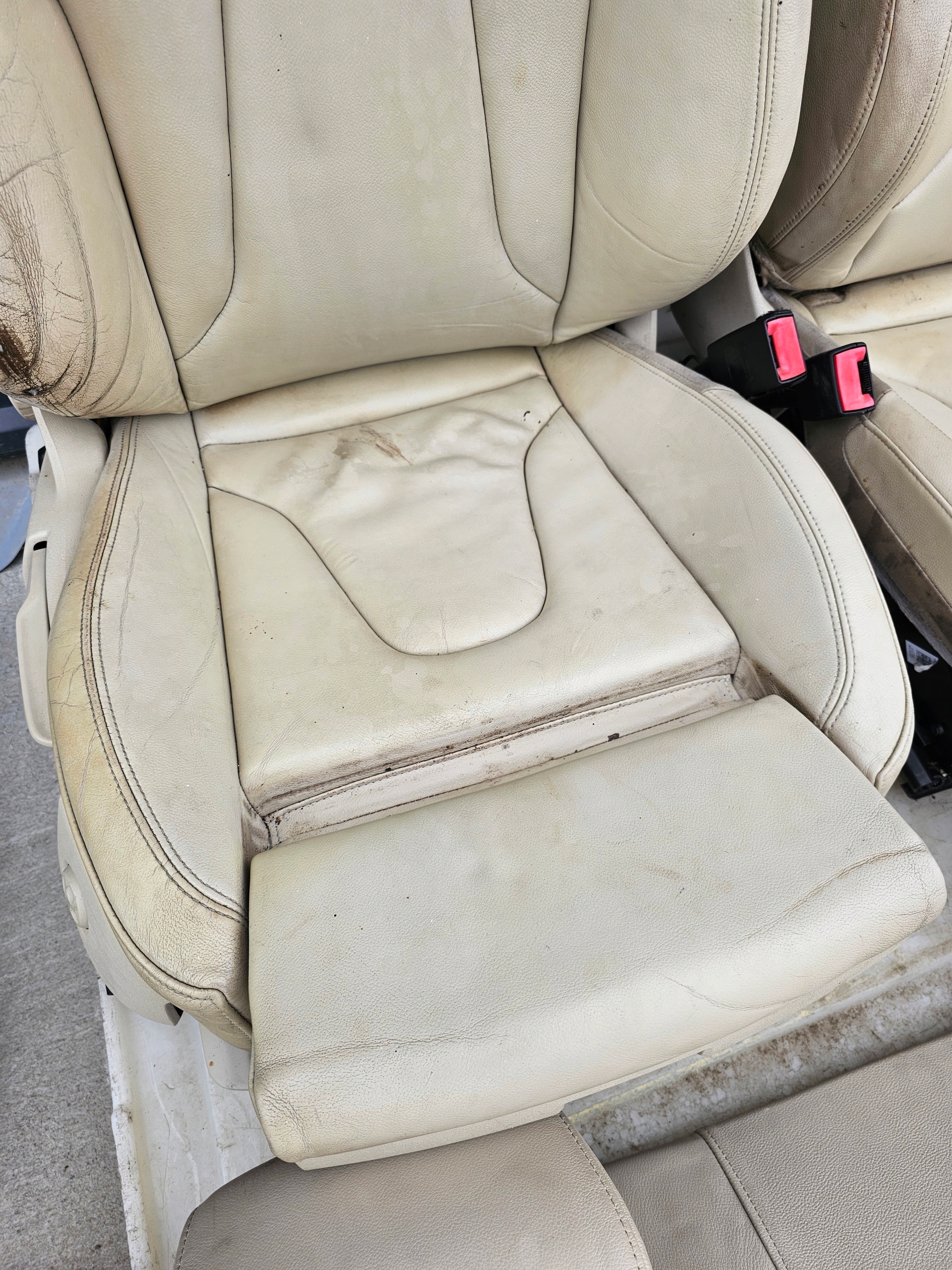 Sitz Sitze AUDI A5 Leder COUPE JASNA Leder KPL