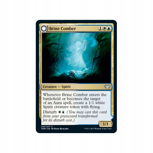 Mtg 2x Brine Comber Foil (u)