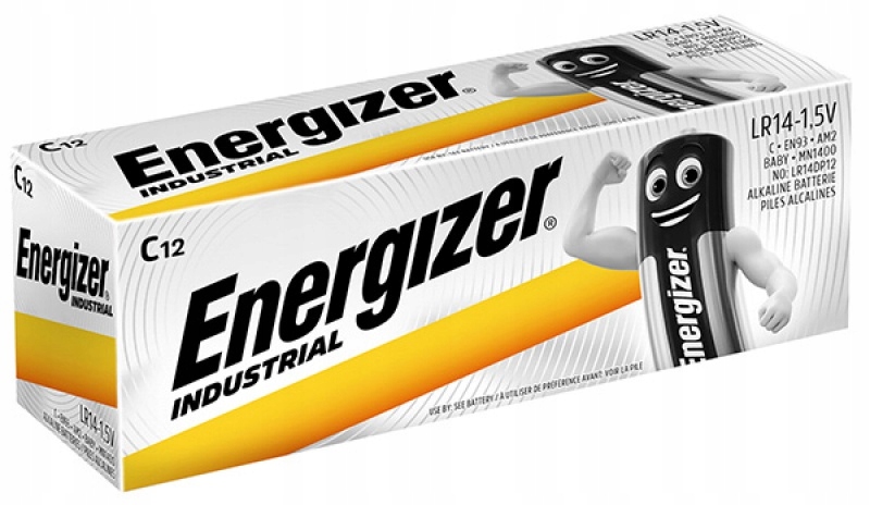 Bateria Energizer Industrial C LR14 1,5V 12szt