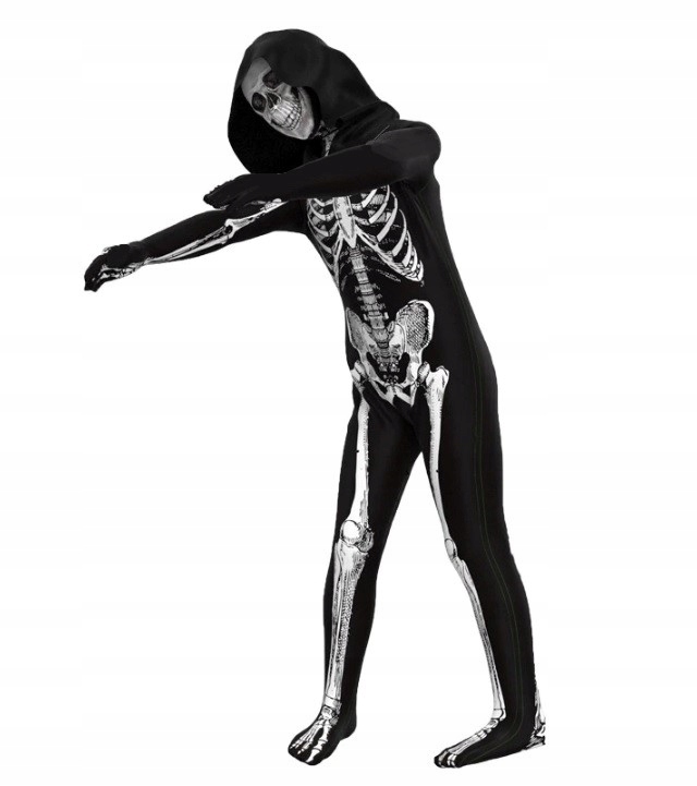 STRÓJ SZKIELET COCO KOŚCIOTRUP HALLOWEEN 182/188 Model cosplay