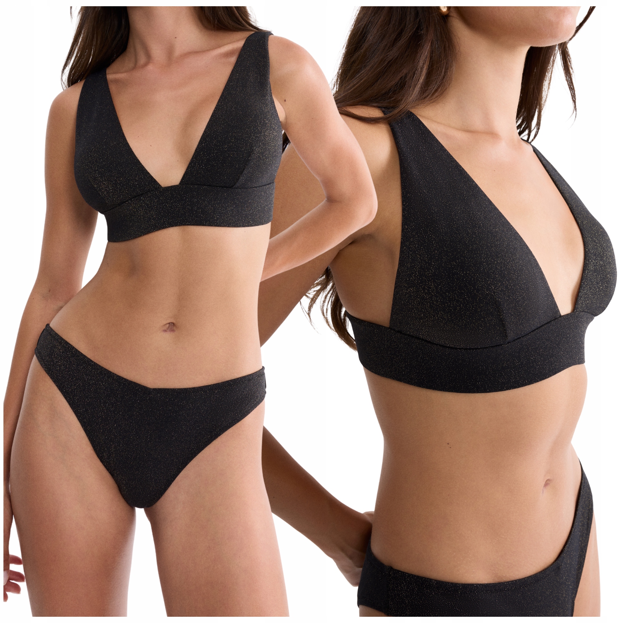 Plavková podprsenka bikini s vložkami a brokátem Triumph Summer Sunset P 36D