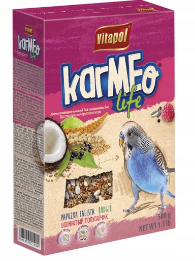 Levně 4 x Vitapol Krmivo pro andulky 500 g