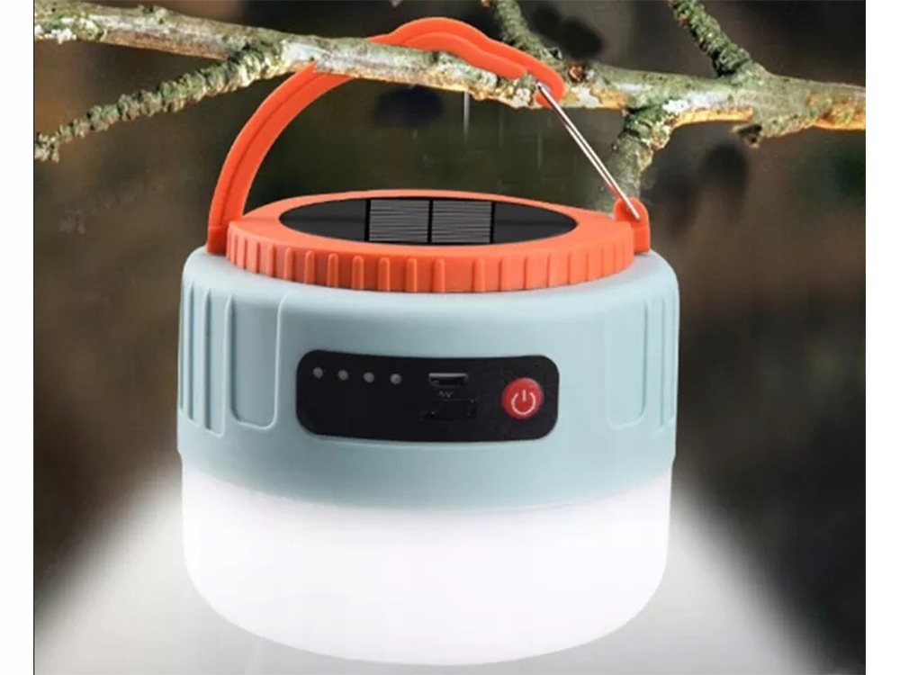Lampa lampka solarna turystyczna na biwak usb led Liczba trybów 3