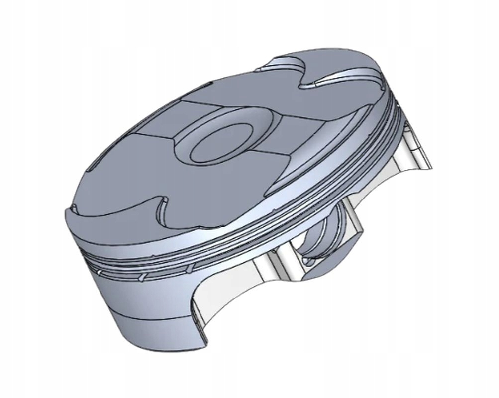 Wossner 2025/01 Piest (4T) Ktm Sx-f Exc-f Xc-f 350 '23-'25, Gas Gas MC