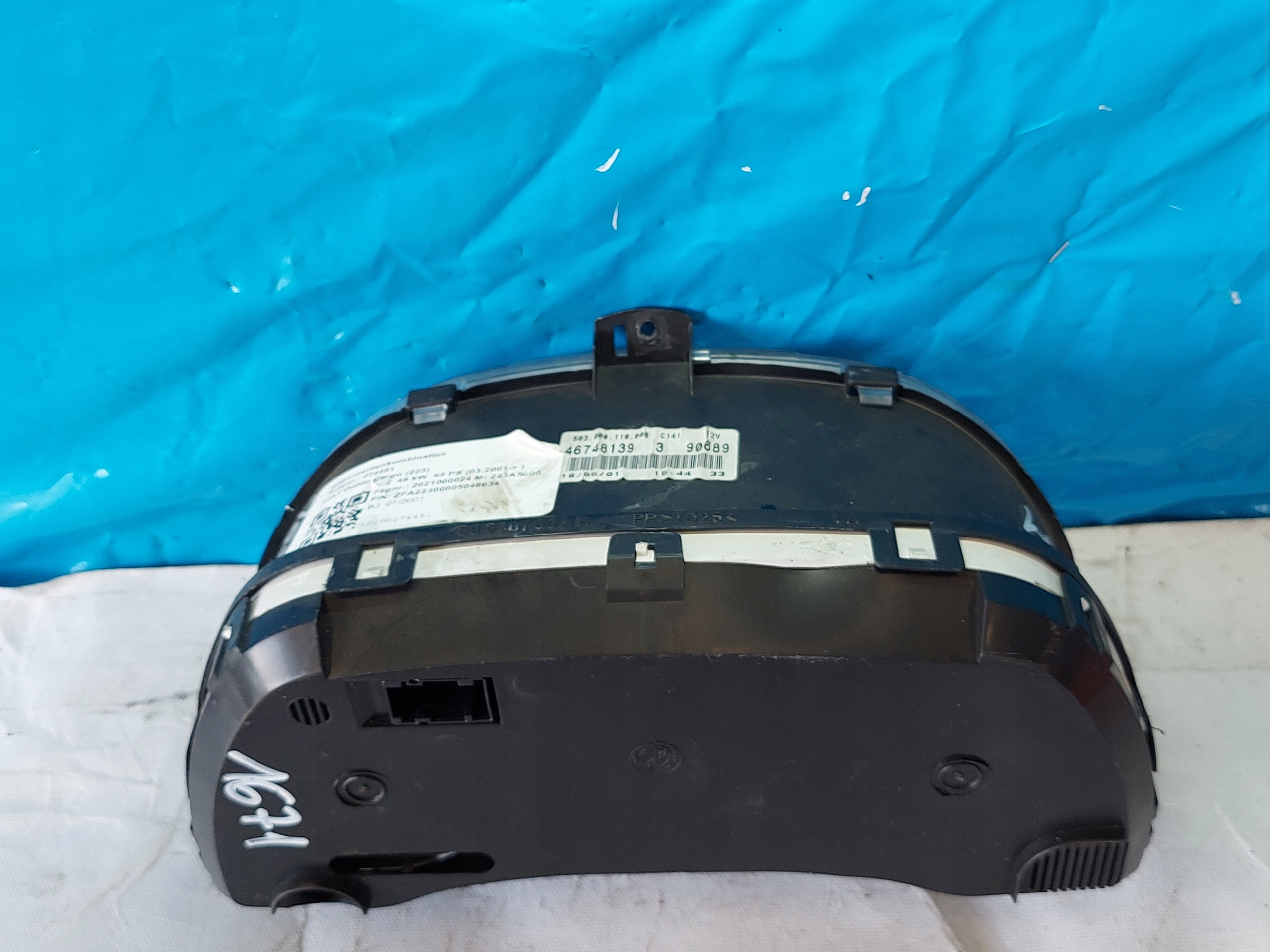 dials clock DOBLO CARGO 1.2 B 46748139