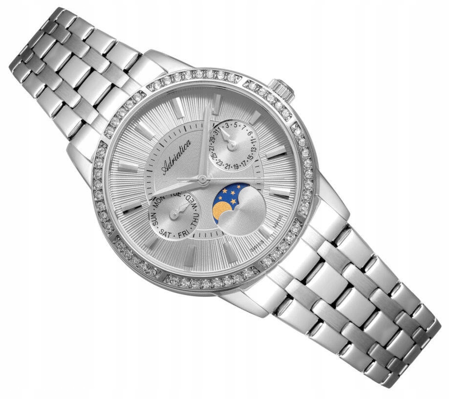 Dámské Hodinky Adriatica Se Zirkony A3601.5117QFZ