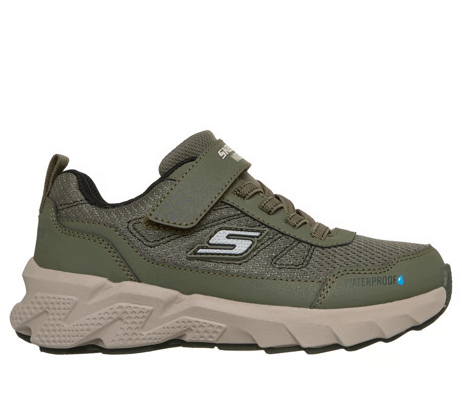 Buty dziecięce Skechers Elite Sport Tread Na Rzep 406334L-OLV Roz 35,5