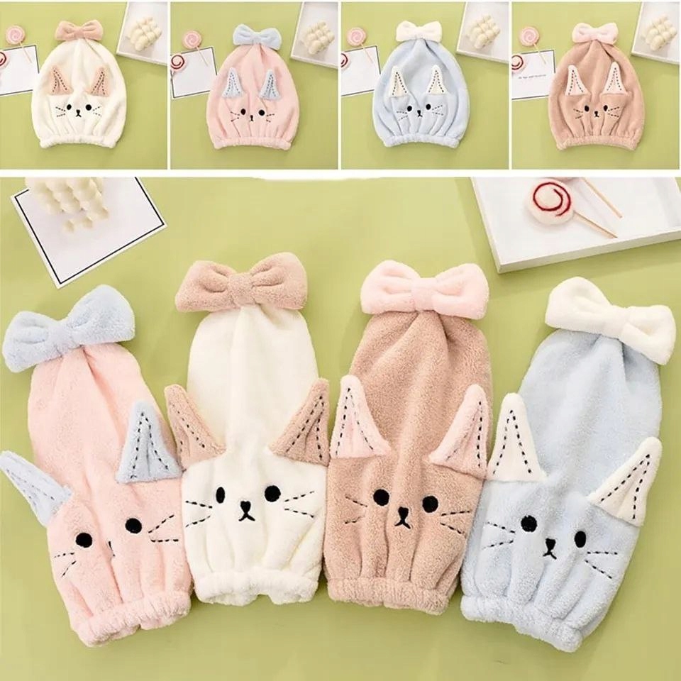 Czepek Turban Ręcznik Do Suszenia Włosów Mikrofibra Marka inna marka