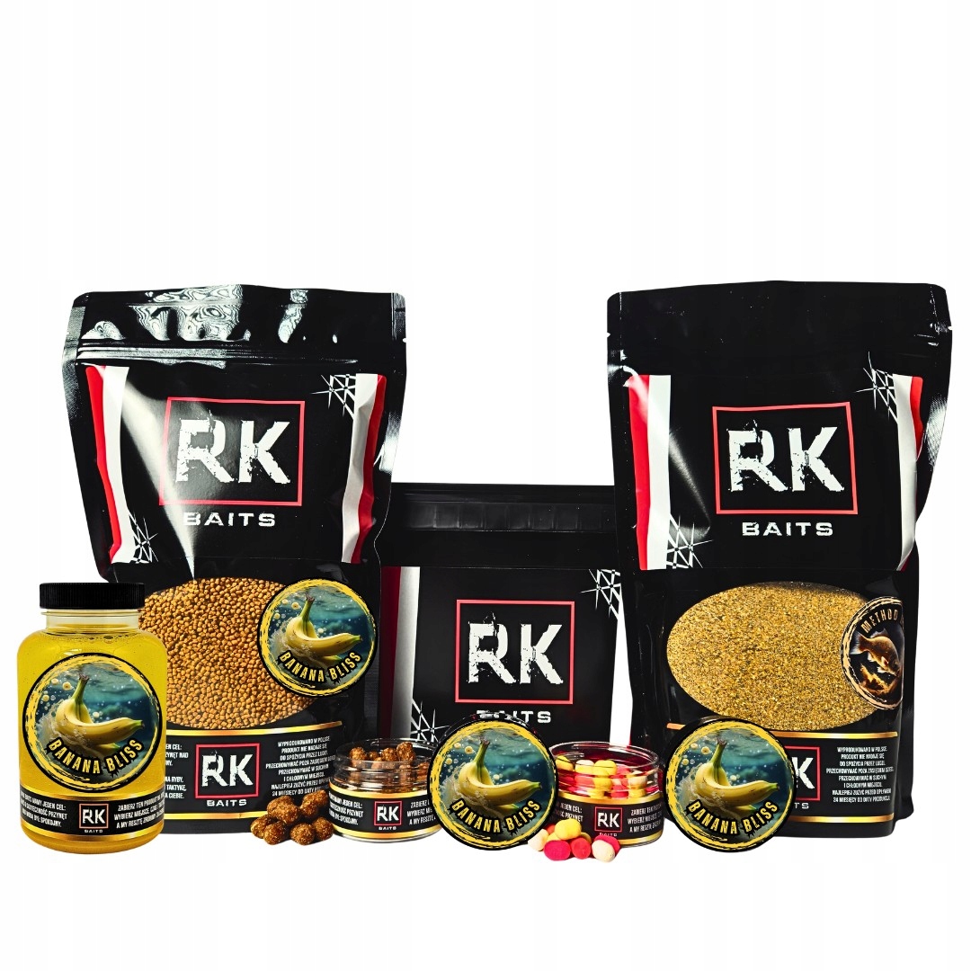 Zestaw Rk Baits Method Feeder Value Pack Banana Bliss
