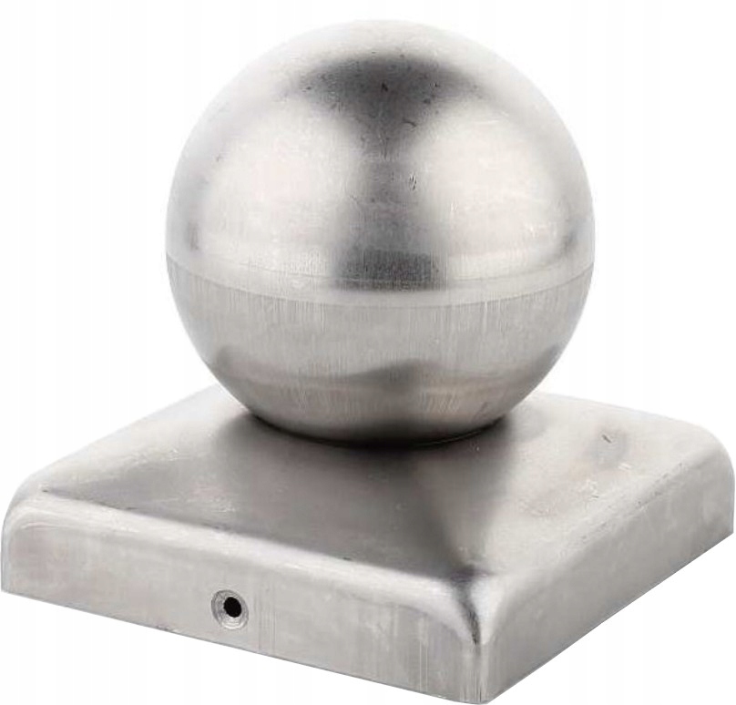 Daszek 70x70 z kulą ogrodzenie słupek panel brama