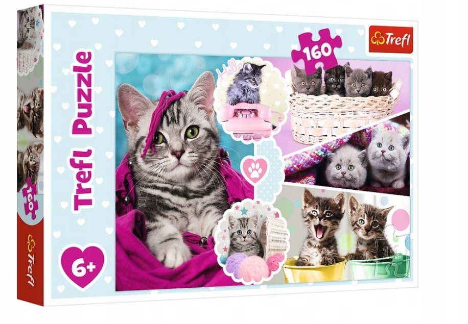 

Puzzle 160 Urocze Kotki Koty Trefl