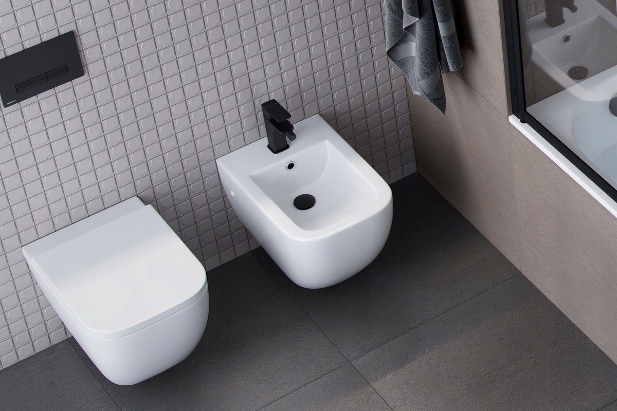 Korek do umywalki bidetu Click-Clak czarny mat Marka Excellent