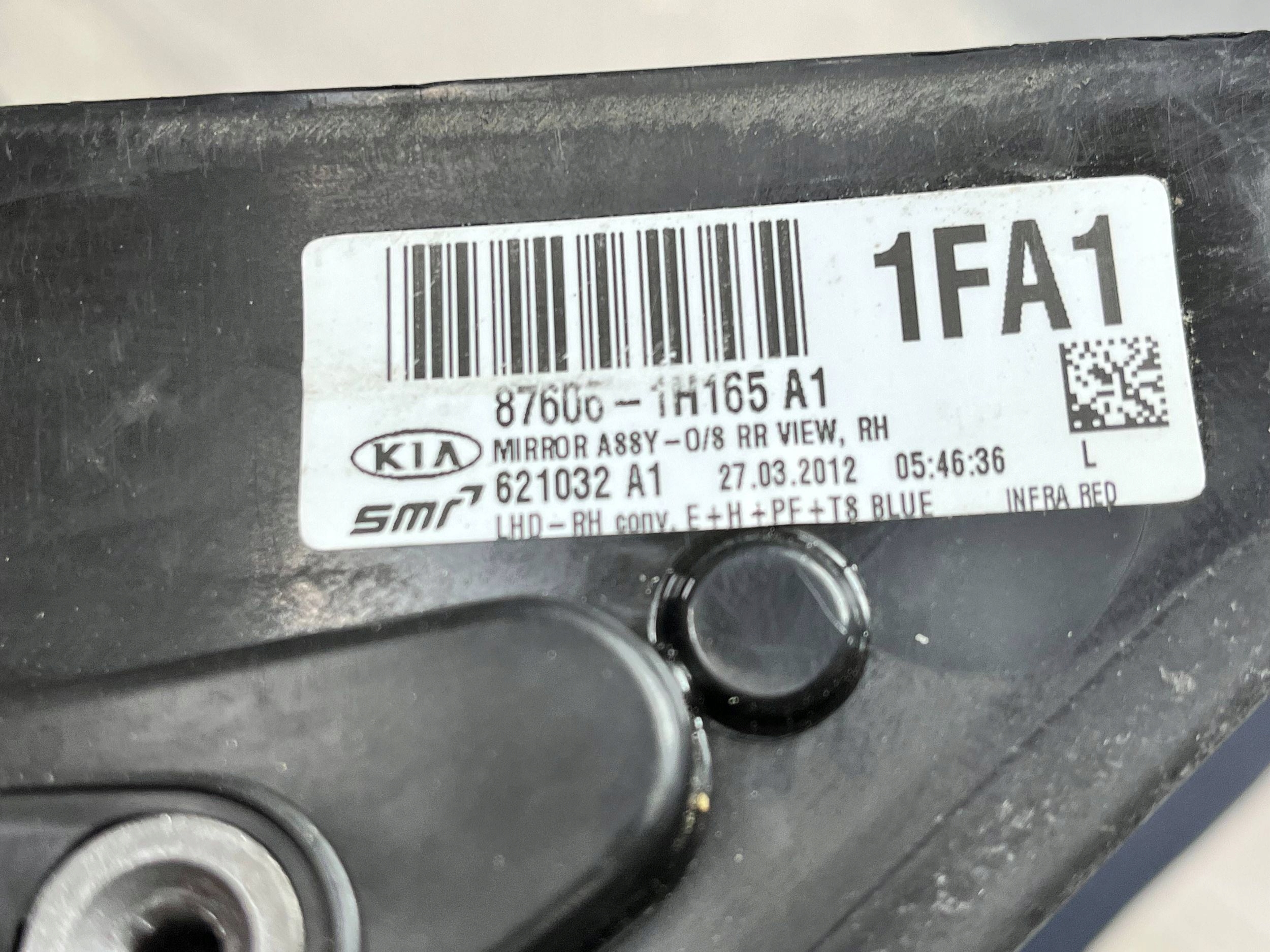 electrics mirror side KIA Ceed 876061H165