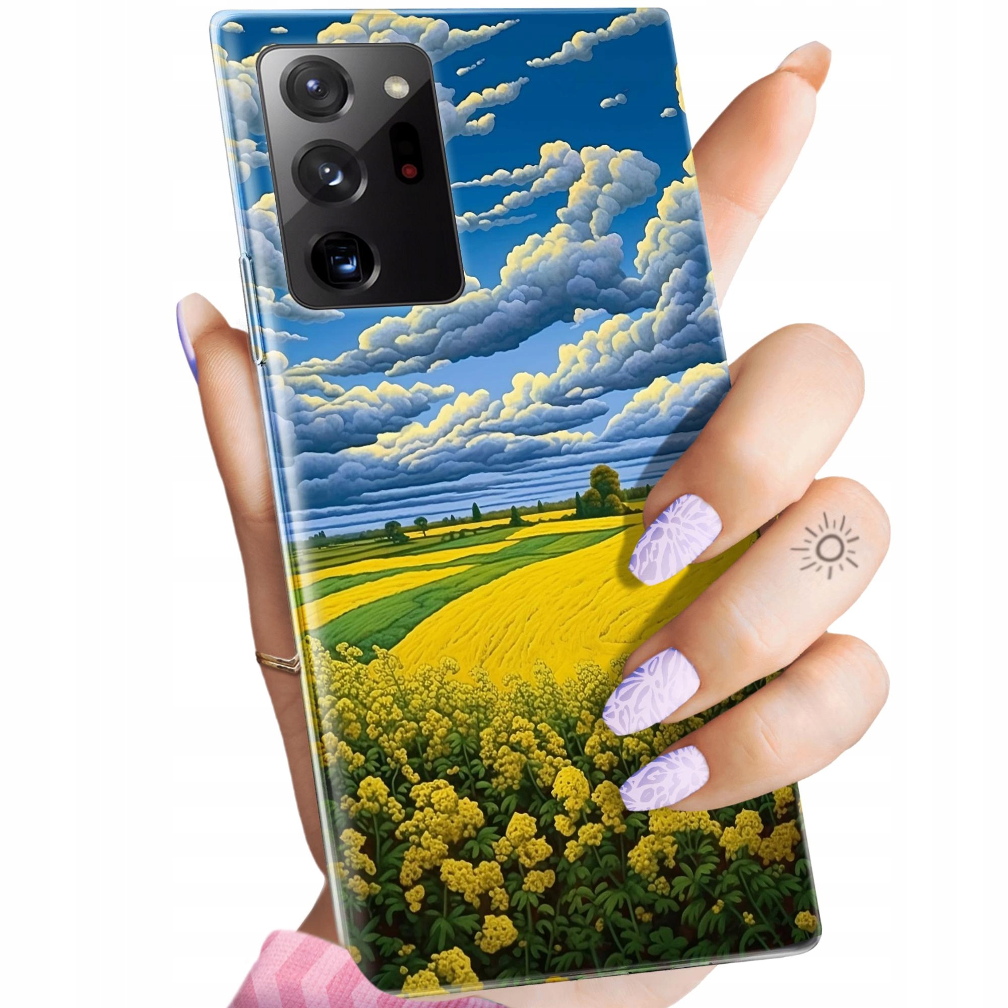 Etui Do Samsung Note 20 Ultra 20 Ultra 5G Chmury Niebo Błękit Case