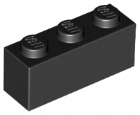 

Lego Klocek 1x3 Czarny 3622 Nowy